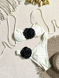 Weiß mit Schwarz