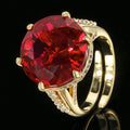 Gold Ruby Ring