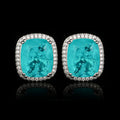 Paraiba Blauohrstecker