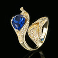 Blaue Spinell #113 Ring