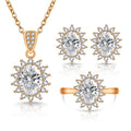 Gold-beschichtet (weißer Diamant)