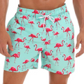 Blau-Flamingo